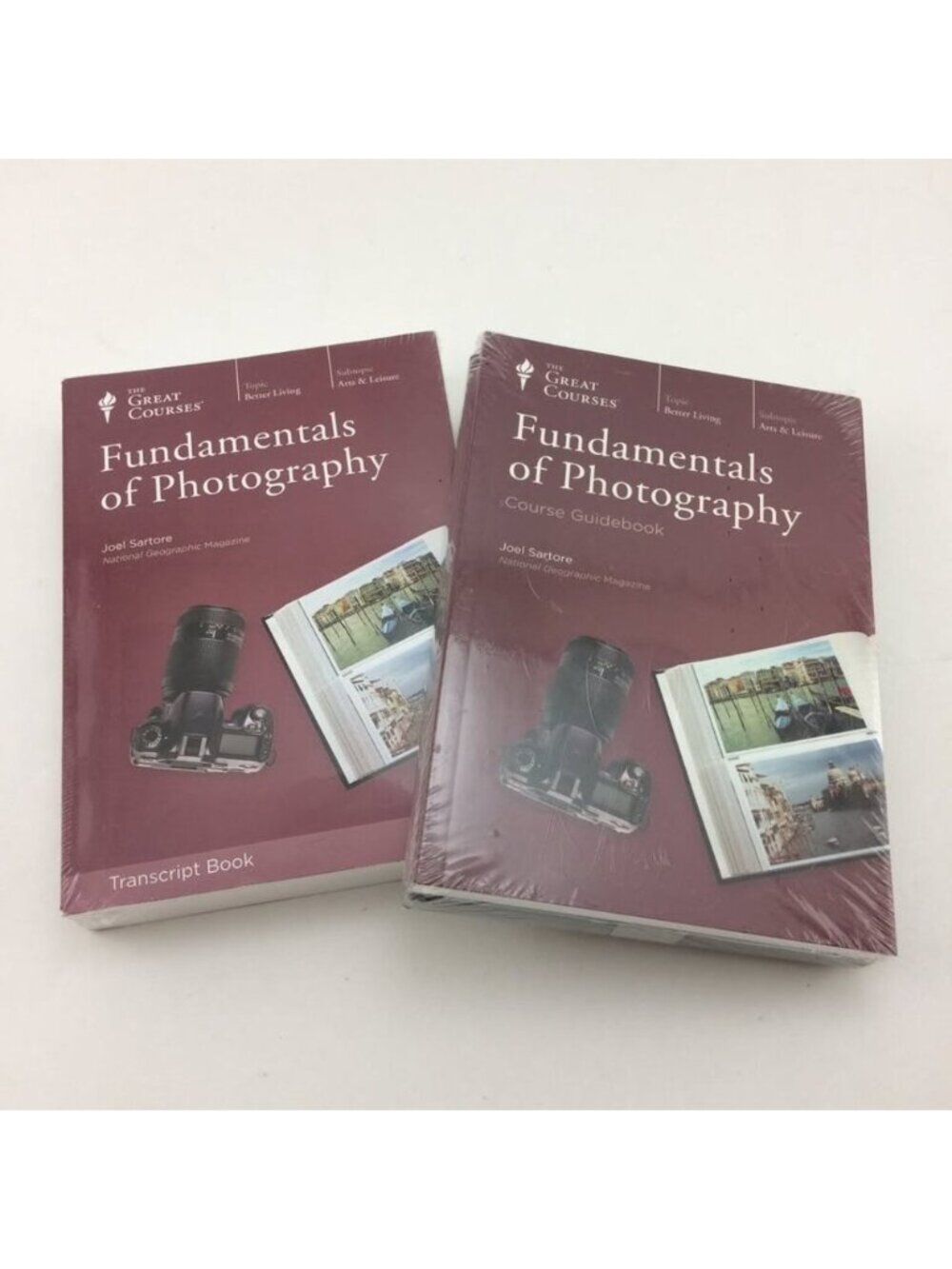 Great Courses Fundamentals of Photography DVDs Course Guidebook Transcript Book